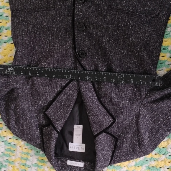 Women's Black Blazer Jacket - Picture 7 of 10